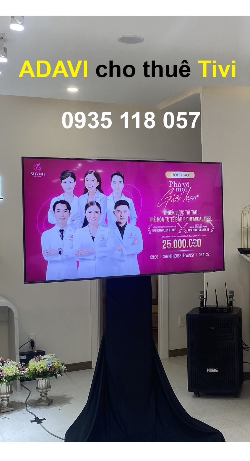 ADAVI cho thue Tivi