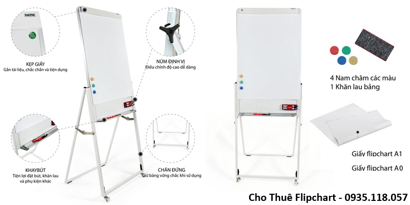 Cho Thuê Bang Flipchart tại TpHCM Giá Rẻ