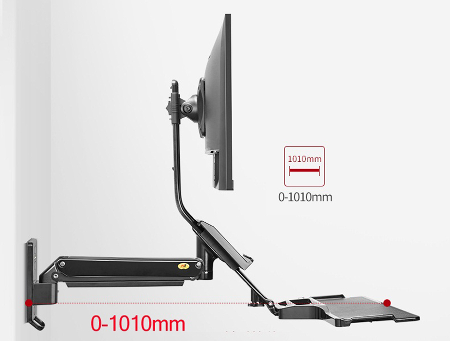 Ergonomic Wall Workstation NB MC32 (1)