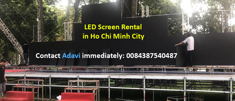 LED Screen Rental in HCMC
