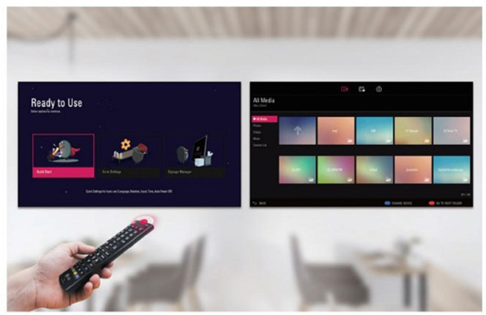 man hinh ghep video wall LG 49VL5F