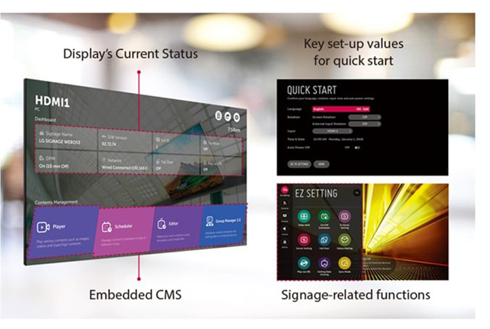 LG 49VM5E video wall