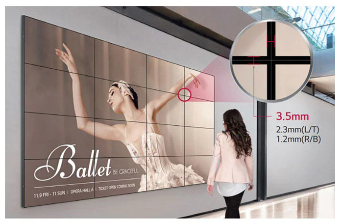 LG 55VL5F video wall
