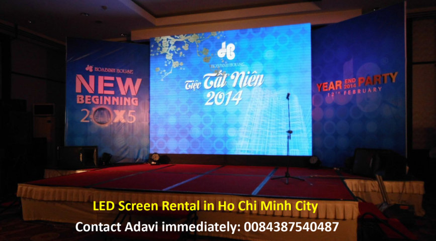 Led for rent in hcmc