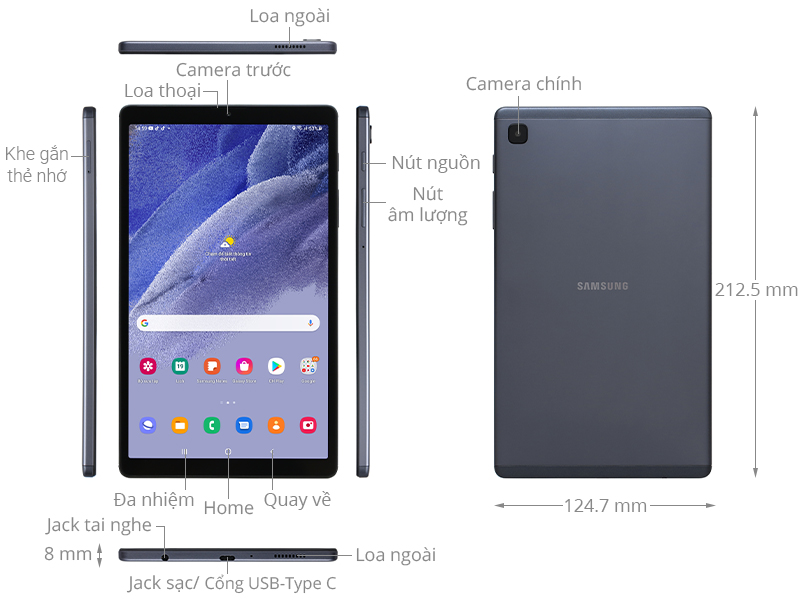 Máy tính bảng Samsung Galaxy Tab A7 Lite-cho thuê (5)