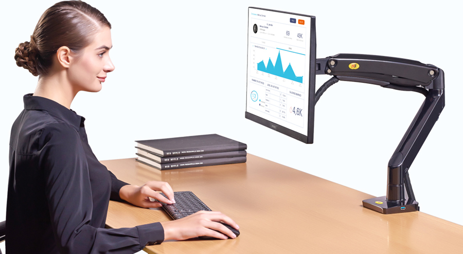 NB F100A for monitor 22 to 35 inch NB F80 17-27 inch Monitor Arm - NB with The Best Price
