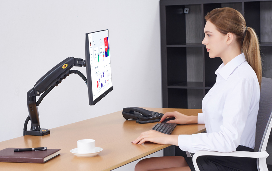 NB F80 17-27 inch Monitor Arm - NB with The Best Price