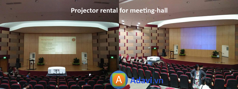 Projector rental for meeting-hall