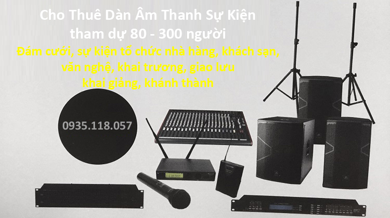 cho thue dan am thanh su kien chuyen nghiep