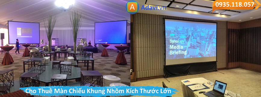cho thue may chieu 150 inch