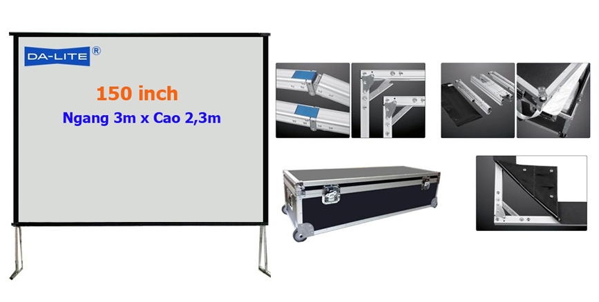 cho thue may chieu 150 inch hcm