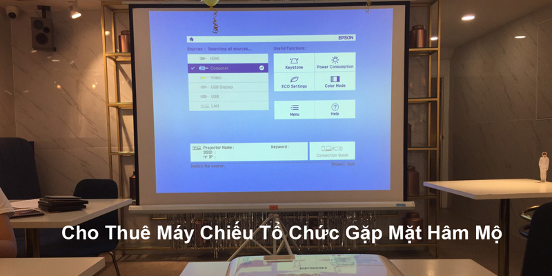 cho thue may chieu am thanh to chuc fanclub idol 