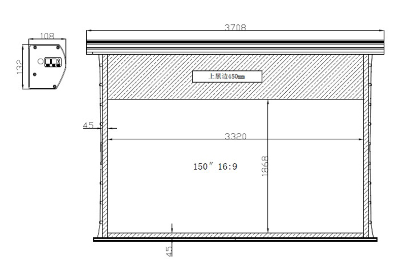 man-chieu-tab-tension-da-lite-150inch-ty-le-16-9