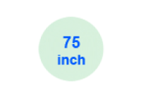 75 inch