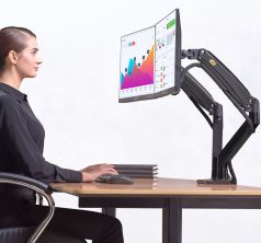 Giá Treo 2 Màn Hình NB F195A 22-32 inch