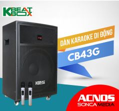 Dàn karaoke di động KBeatbox CB43G