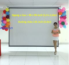 Màn chiếu điện Da-lite 135 inch