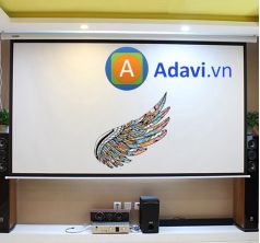 Màn chiếu điện Da-lite 150 inch tỷ lệ 4 3