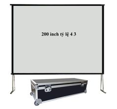 Màn chiếu khung di động Da-lite chiếu trước 200 inch 4 3