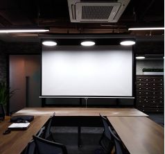 Màn Chiếu Treo Tường Kéo Tay Da-lite 135 inch