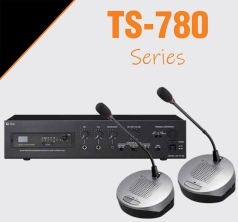 TOA TS-780 hệ thống âm thanh hội nghị hội thảo có dây