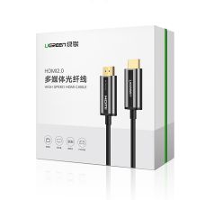 Ugreen 50715 cáp HDMI 2.0 Sợi Quang Dài 2M 4K-60Hz HDR Cao Cấp