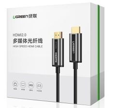 Ugreen 50716 cáp HDMI 2.0 Sợi Quang Dài 5M 4K-60Hz HDR Cao Cấp