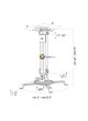 Giá treo máy chiếu xoay 360 độ 120 cm