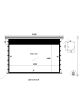 Màn chiếu Tab-Tension Apollo 120inch tỷ lệ 16 9