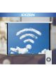 Màn Chiếu Điện Tử Exzen 120 inch tỷ lệ 1 1