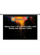 Màn chiếu điện Da-lite 100 inch tỷ lệ 1 1