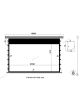 Màn chiếu Tab-Tension Da-lite 170inch tỷ lệ 16 9