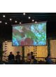 Màn Chiếu Treo Tường Kéo Tay Da-lite 150 inch